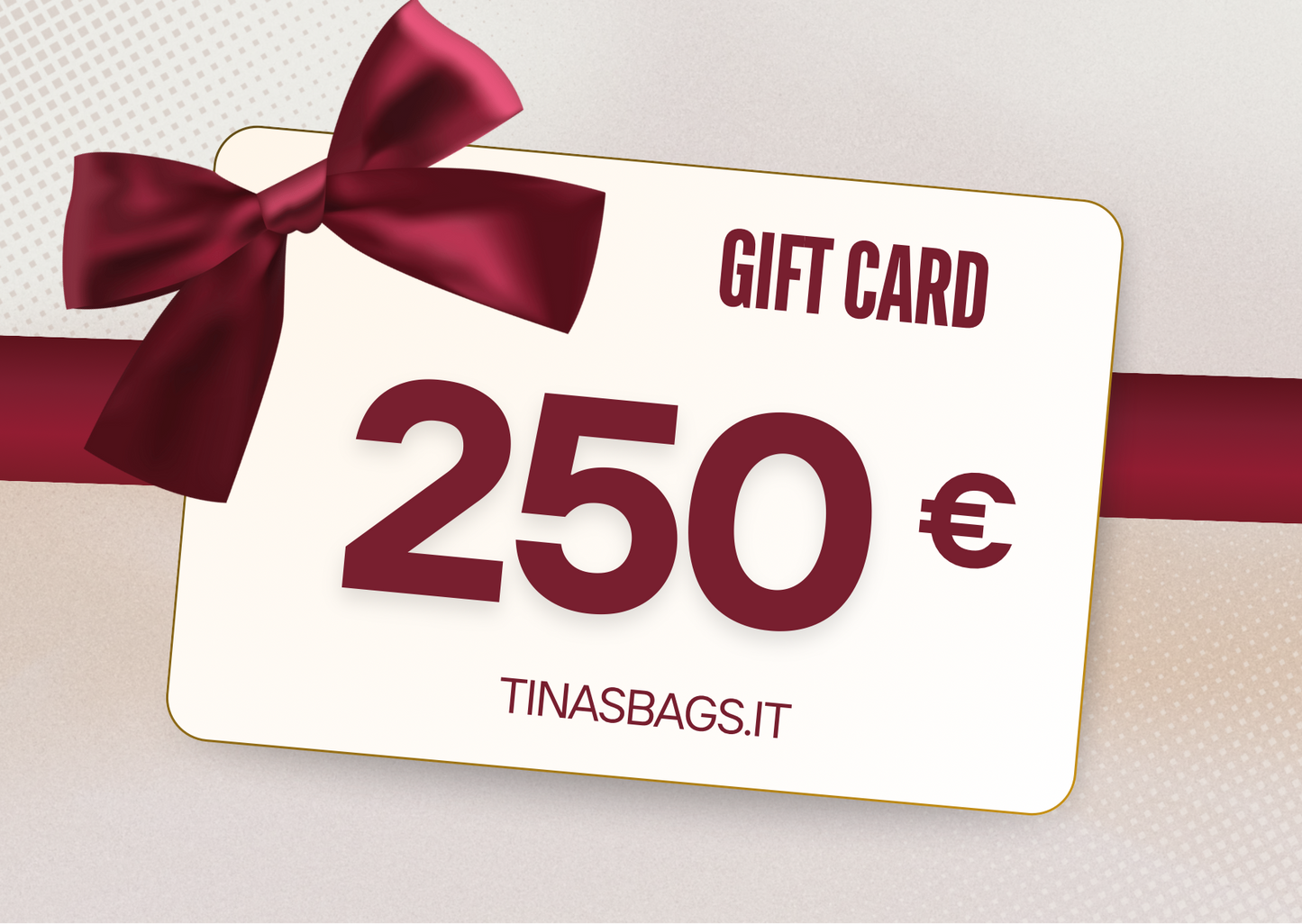 buono regalo tinasbags