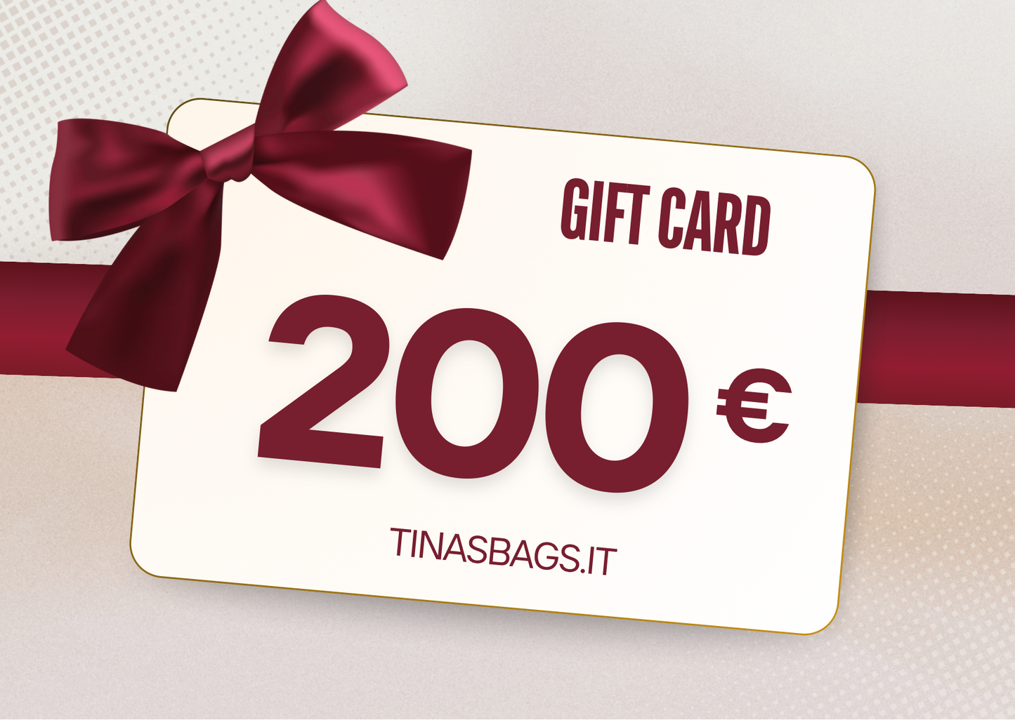 buono regalo tinasbags